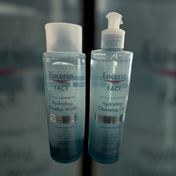 Eucerine Face Hydrating Micellar Water and Cleansing Gel - Picture 1 of 2